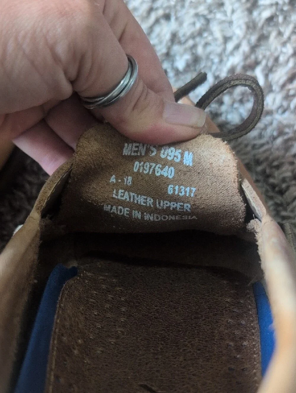 Sperry Tan Leather Boat Shoes